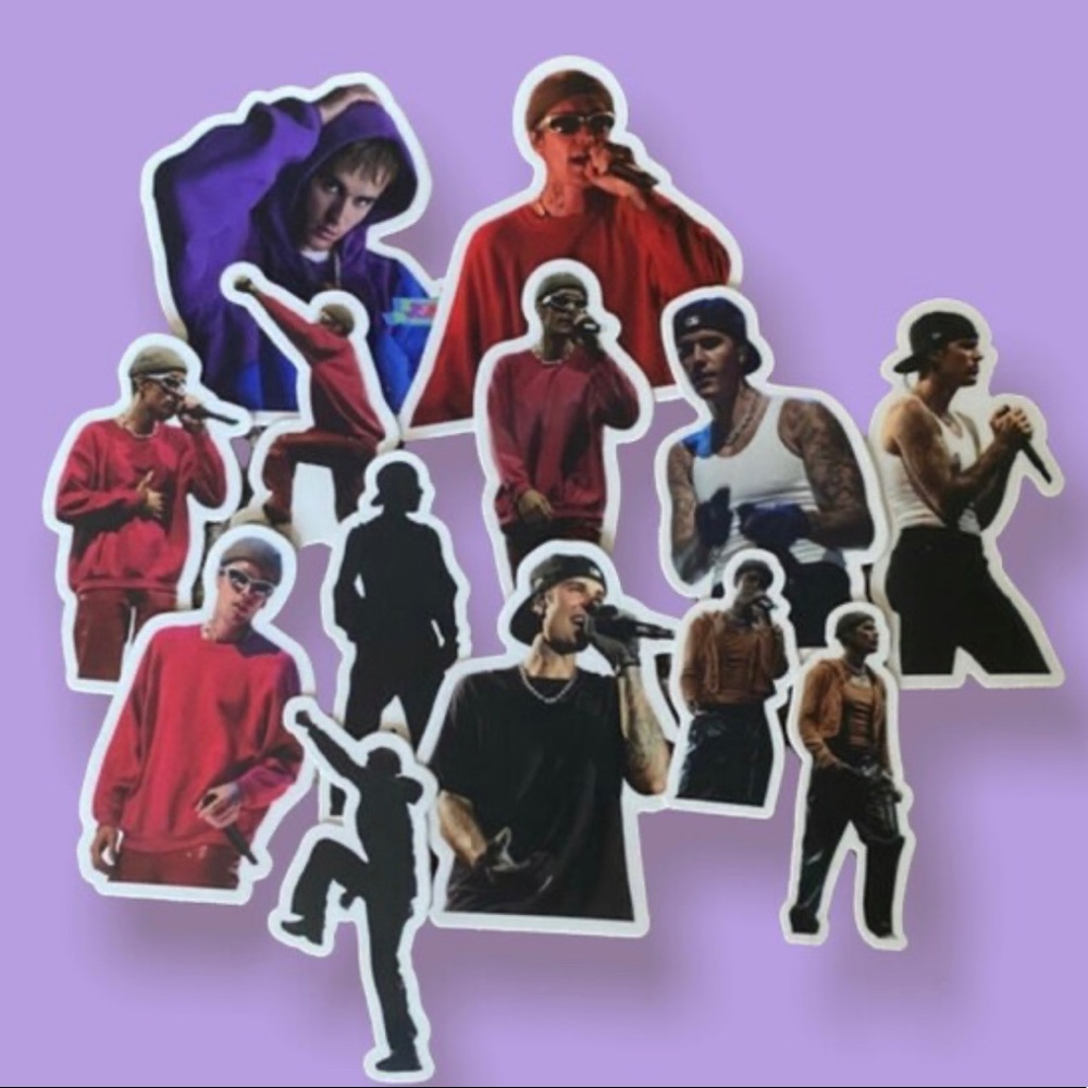 Justin Bieber Tour Sticker Bundle